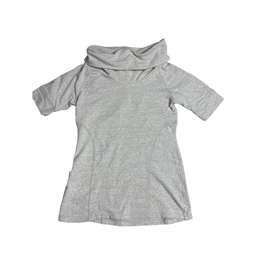 Athleta Coronado Cowl Neck Short Sleeve Pullover
